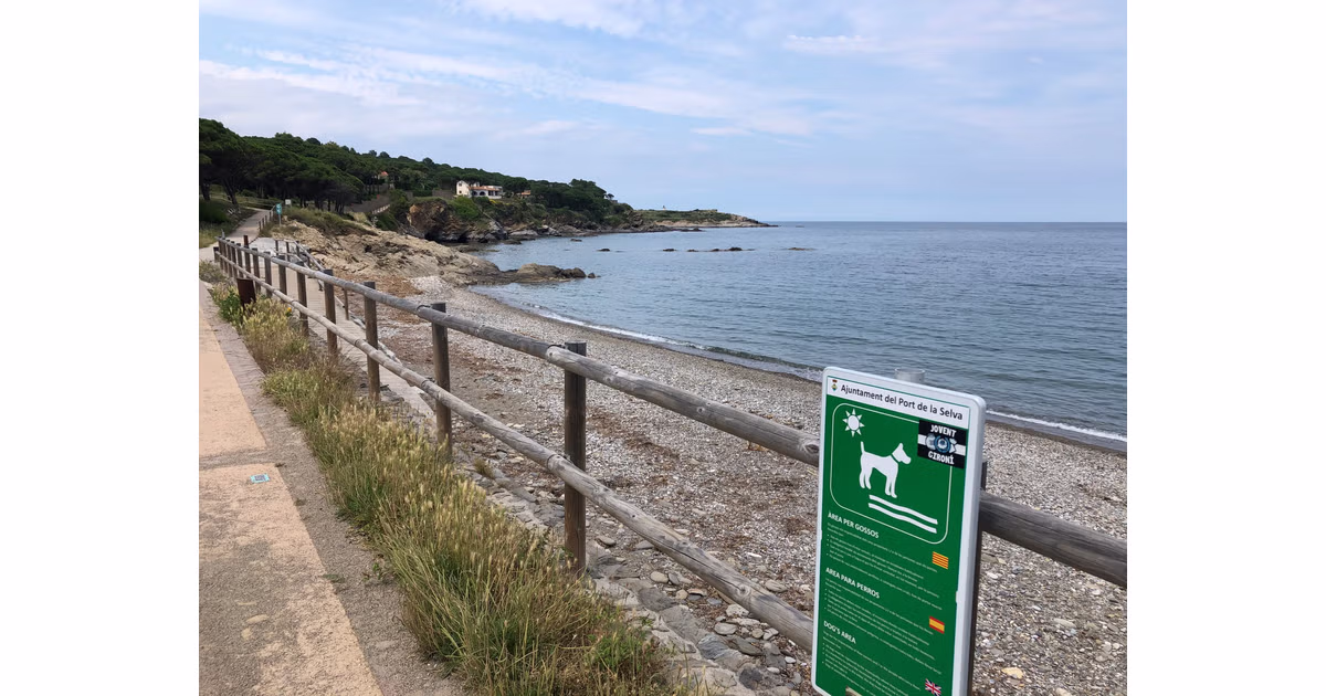7. Playa de la Vall, El port de la Selva