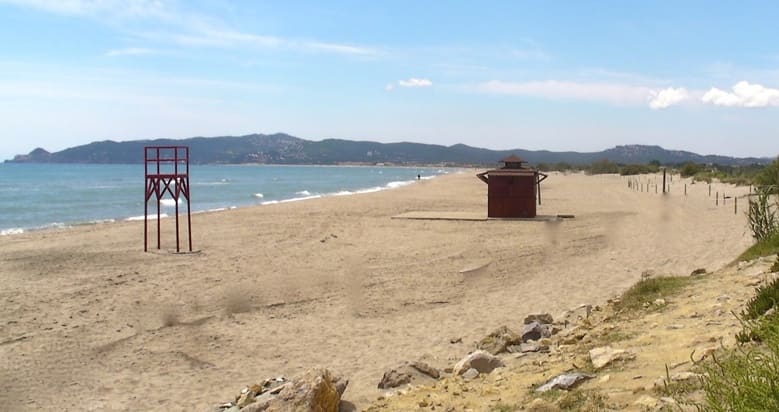 Playa Els Griells (zona canina), L'Estartit