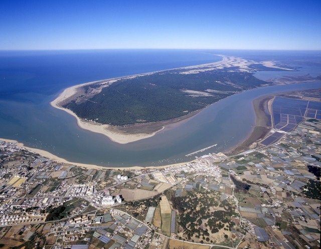 Vía Verde Entre Ríos, desde Rota a Sanlúcar de Barrameda (Cádiz).